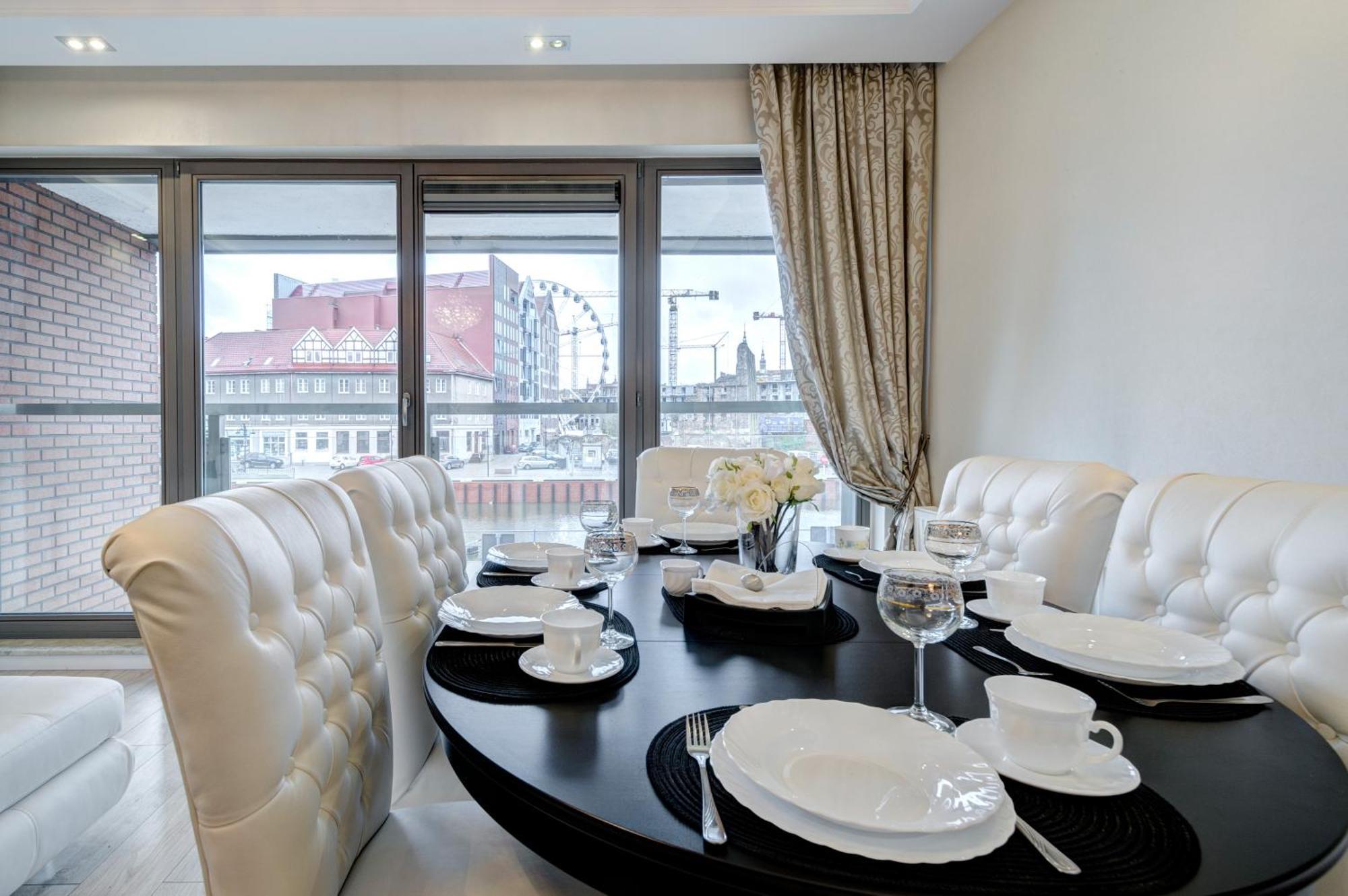 Ferienwohnung Dom & House - Old Town Waterlane Danzig Exterior foto