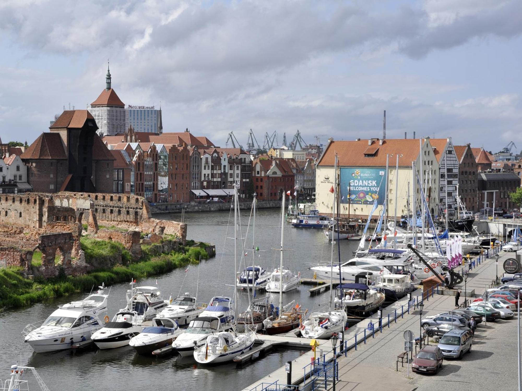 Ferienwohnung Dom & House - Old Town Waterlane Danzig Exterior foto